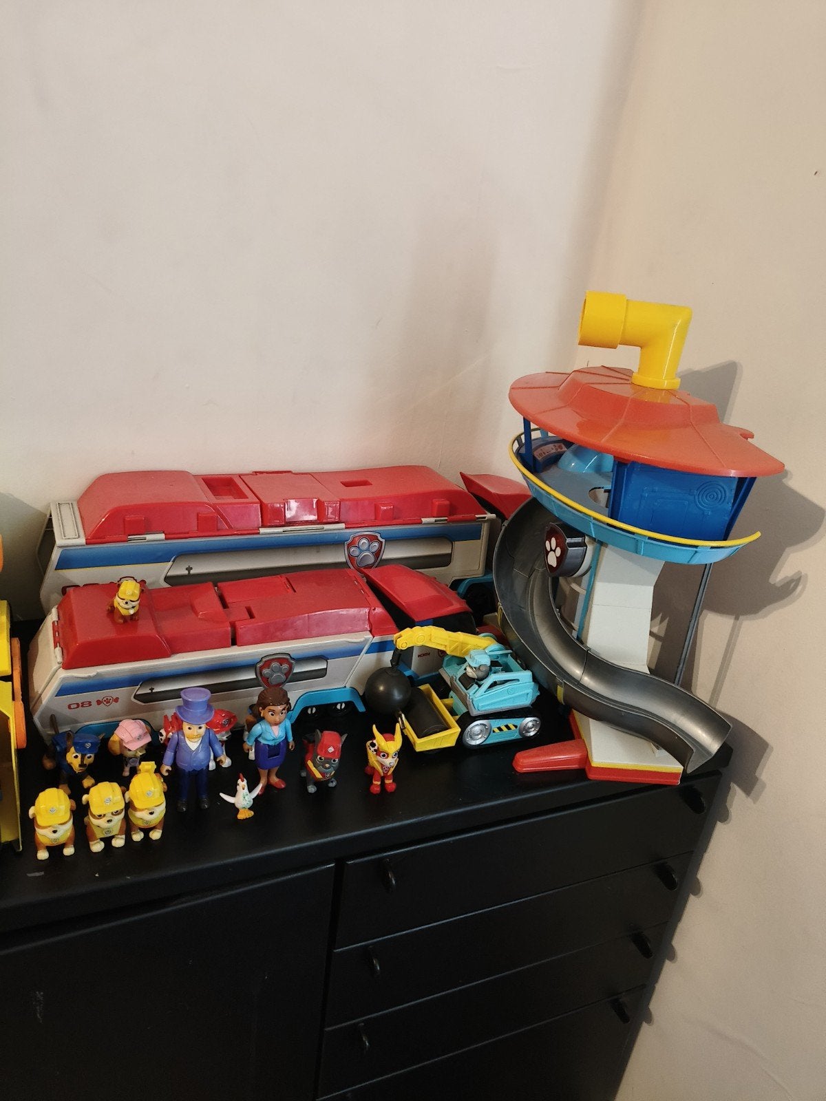 Grote Paw Patrol speelgoedcollectie, Ophalen, Gebruikt