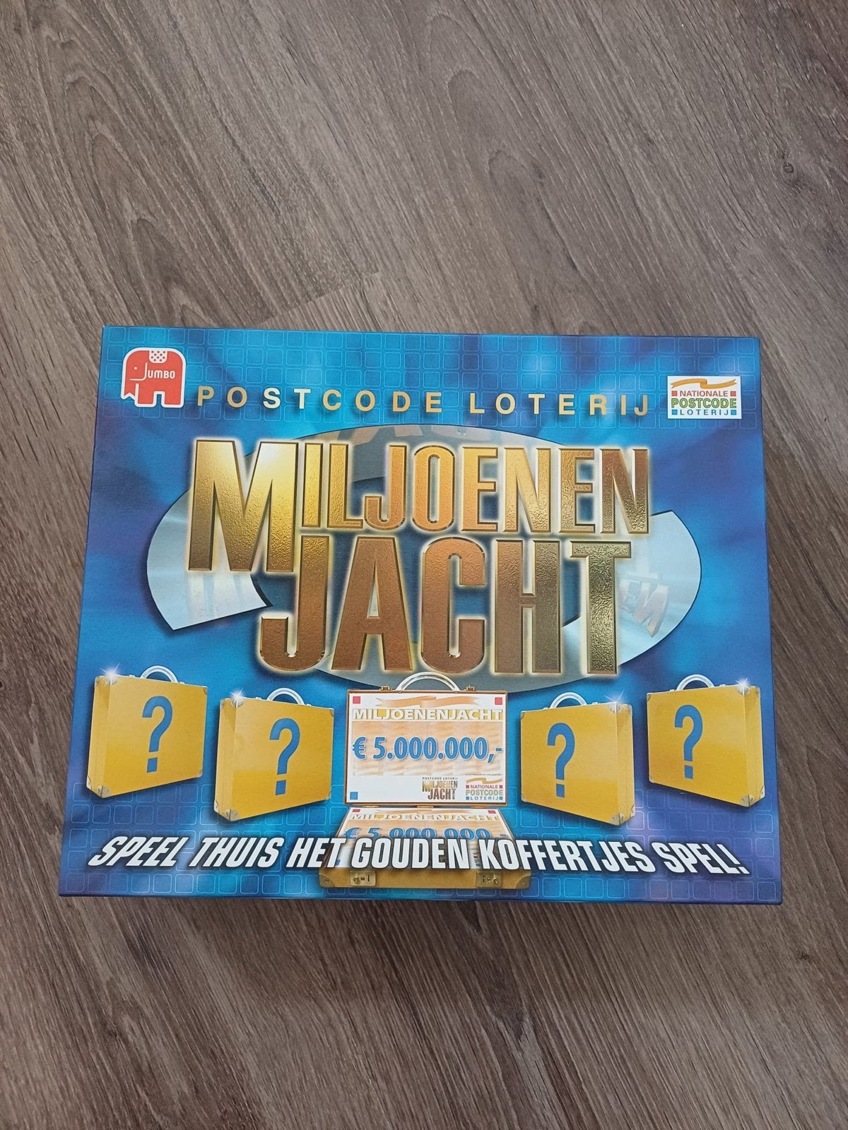 Miljoenenjacht bordspel - Speel thuis het kofferspel!, Een of twee spelers, Ophalen of Verzenden, Nieuw