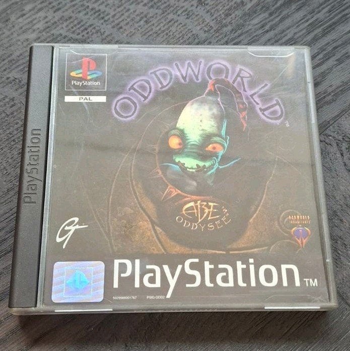 Oddworld: Abe's Oddysee - PS1 (CIB / Black Label), Spelcomputers en Games, Gebruikt, 1 speler, Ophalen of Verzenden, Platform