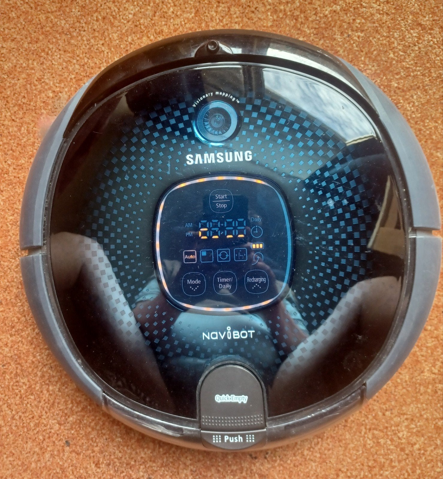 Samsung Navibot SR8855 Robotstofzuiger & Oplaadstation & AB, Witgoed en Apparatuur, Ophalen of Verzenden, Zo goed als nieuw, Robotstofzuiger