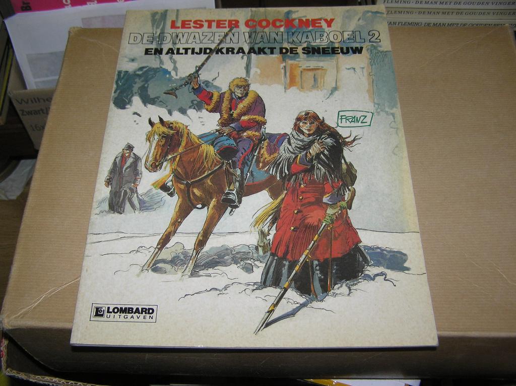  Lester Cockney 02 – En altijd kraakt de sneeuw, Boeken, Stripboeken, Eén stripboek, Ophalen of Verzenden, Zo goed als nieuw, Franz