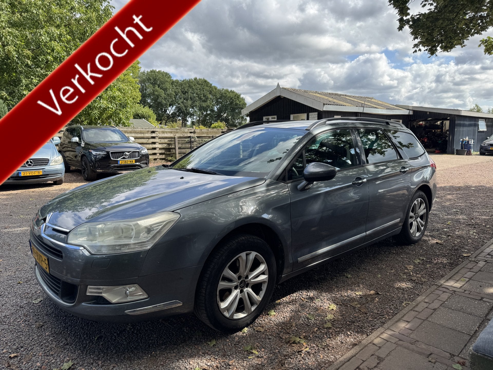 Citroën C5 Tourer 2.0 16V Automaat Ligne Busn. G3, Auto's, 1644 kg, 4 cilinders, Parkeersensor, Leder en Stof