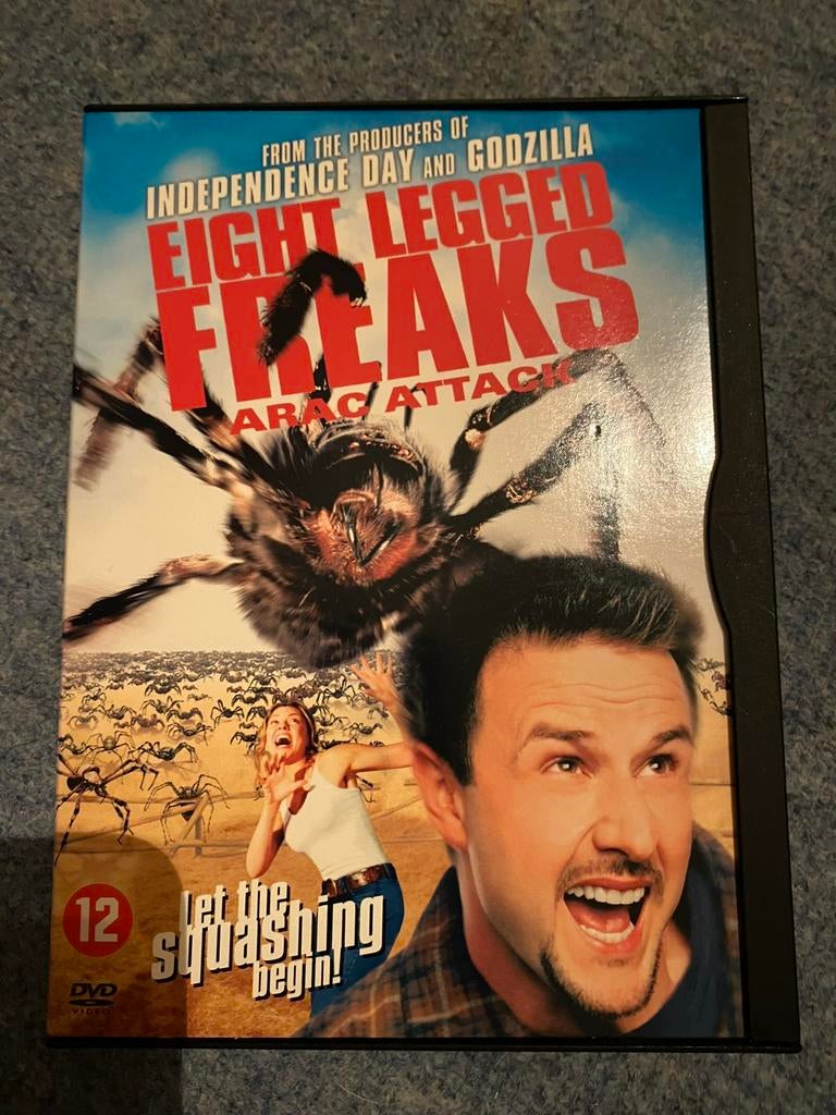 DVD Eight legged freaks arac attack DVD in goede staat, Vanaf 12 jaar, Ophalen of Verzenden, Zo goed als nieuw, Actie