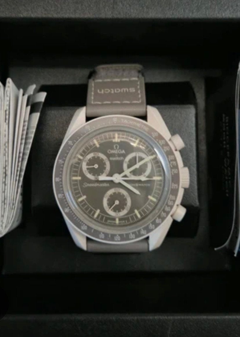 Swatch x omega, Overige materialen, Polshorloge, Overige materialen, Nieuw