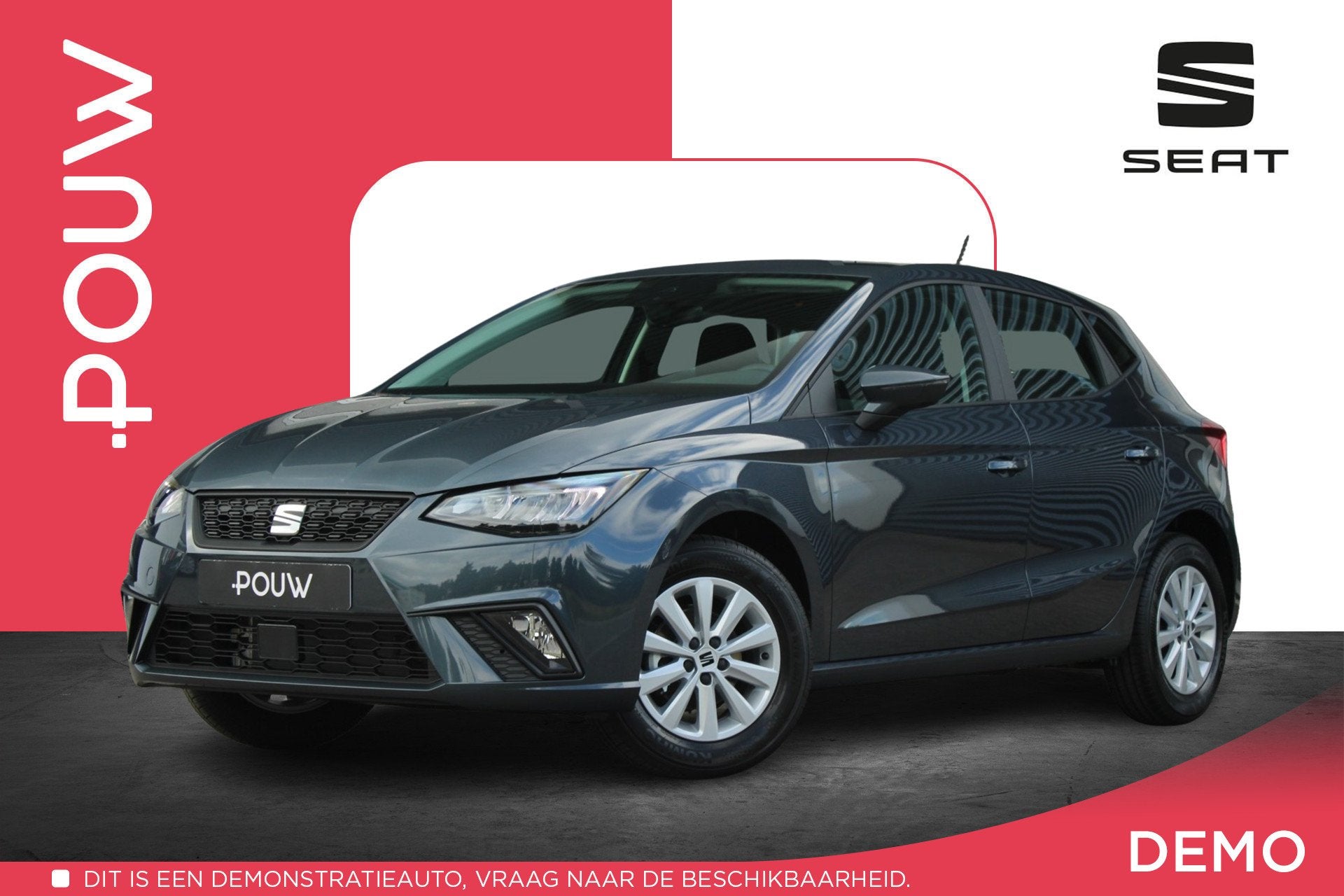 SEAT Ibiza 1.0 EcoTSI 95pk Style Plus | Apple Carplay/Androi, Voorwielaandrijving, 12 maanden, Stof, 95 pk