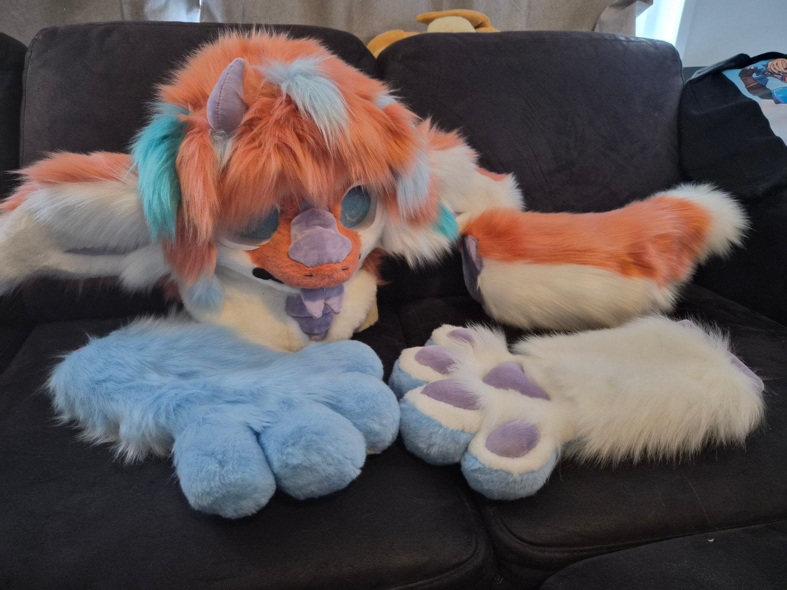 fursuit mini partial kaiju, Verzenden, Nieuw, Overige typen