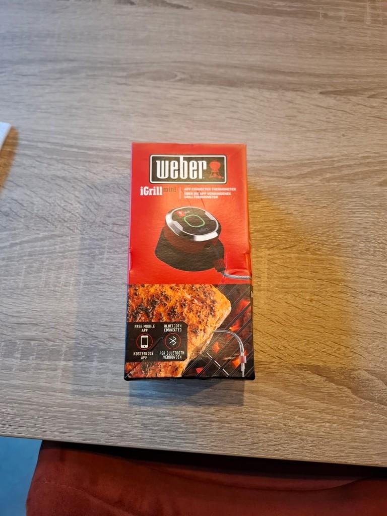 Weber iGrill mini thermometer | DLS18820, Tuin en Terras, Barbecue-accessoires, Nieuw, Ophalen of Verzenden