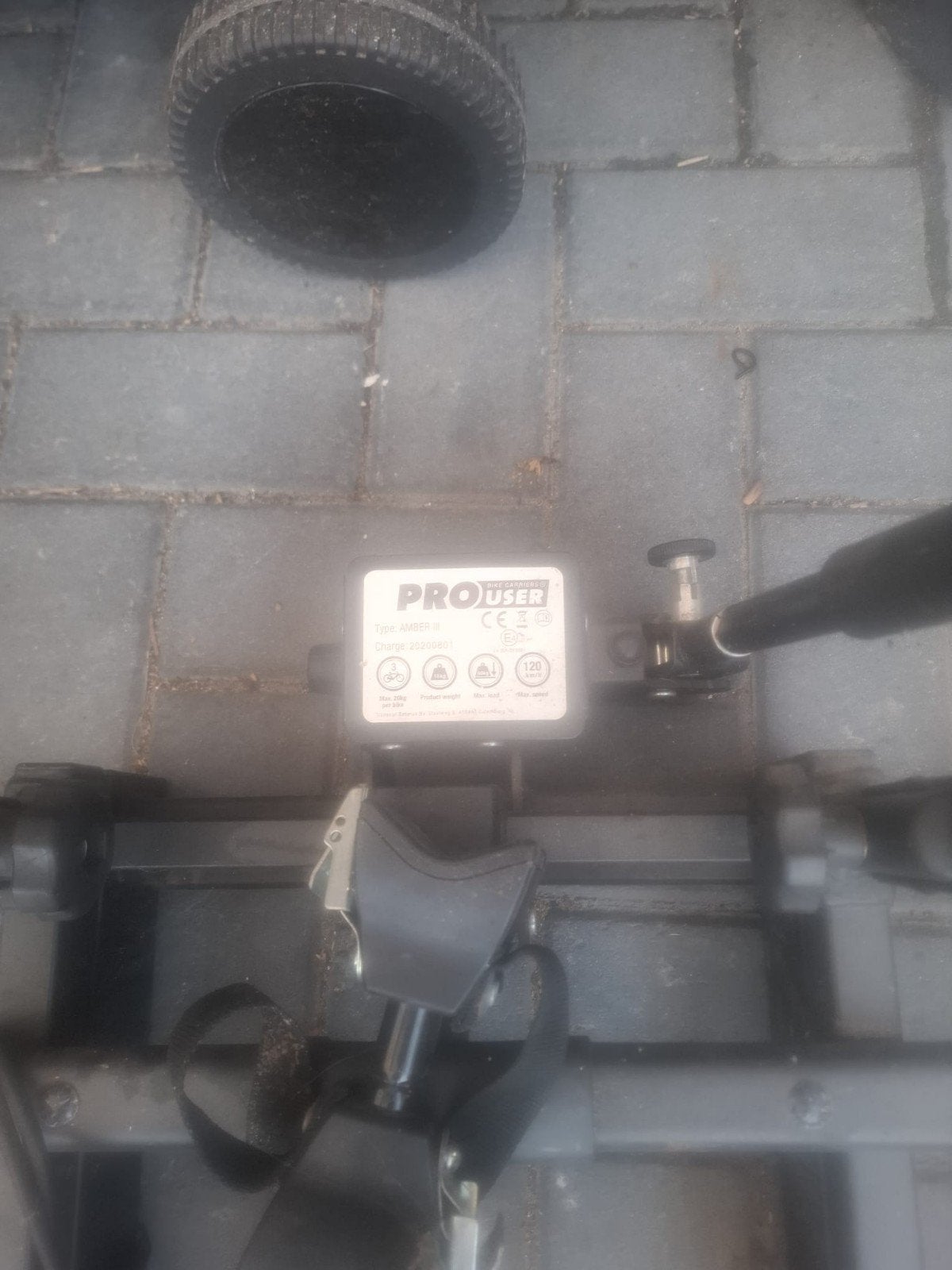 Te koop pro user amber fietsen drager bieden mag, Auto diversen, Fietsendragers, Ophalen, 3 fietsen of meer, Zo goed als nieuw