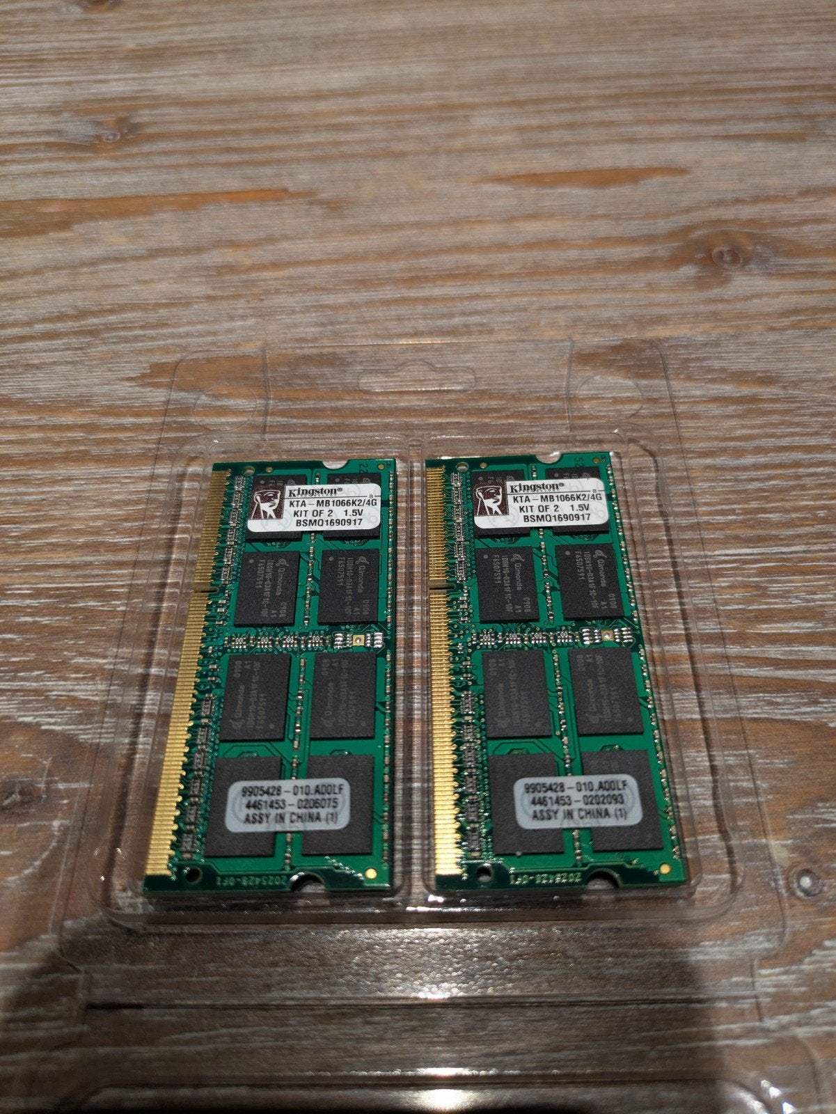 Kingston KTA-MB1066K2/4G, Ophalen, Gebruikt, DDR3, Laptop