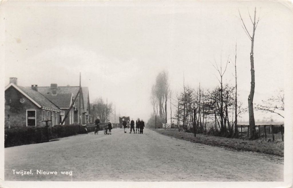 703-431-003 Twijzel Nieuwe Weg, Verzamelen, Ophalen of Verzenden, Voor 1920, Friesland