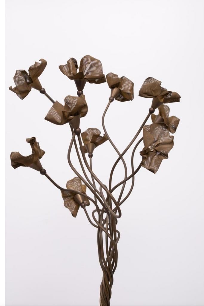 Magic Bronze Tree vloerlamp, Huis en Inrichting, Lampen | Vloerlampen, Ophalen, Gebruikt, 150 tot 200 cm