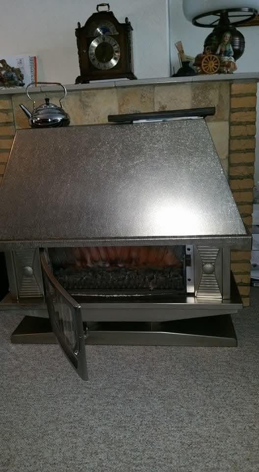 Mooie gaskachel - Sfeervol en warm, Huis en Inrichting, Kachels, Gebruikt, Gas, Ophalen of Verzenden, Vrijstaand
