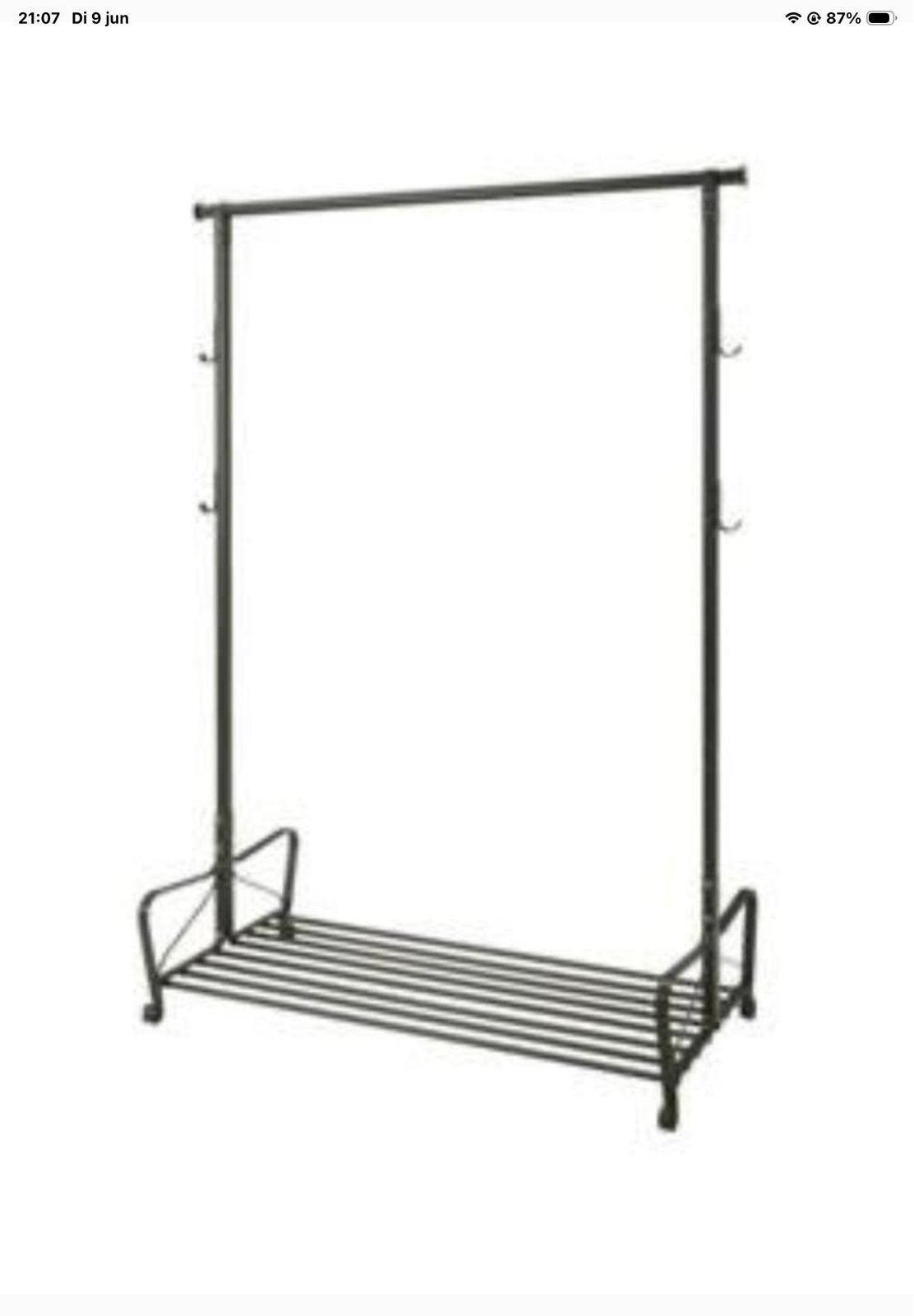 Stevig kledingrek van Ikea, gedemonteerd, Kleding | Dames, Kledingrekken, Ophalen, Gebruikt