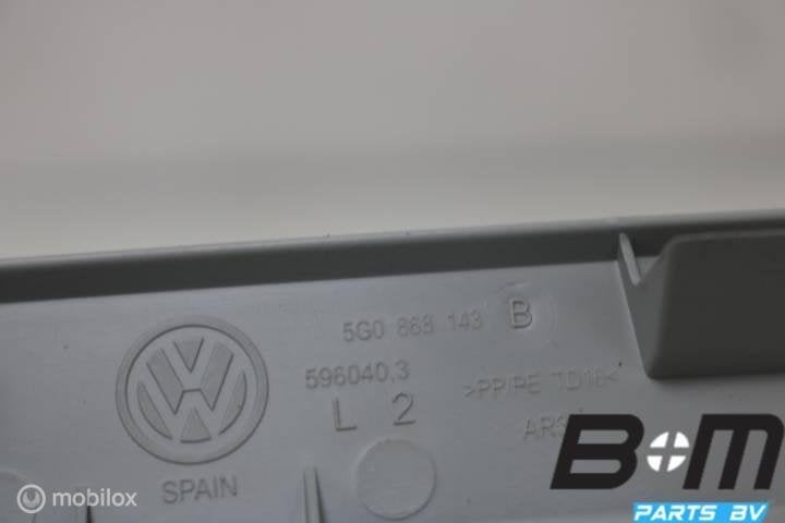 Paneel A-stijl links VW Golf 7 5G0868143B, Gebruikt