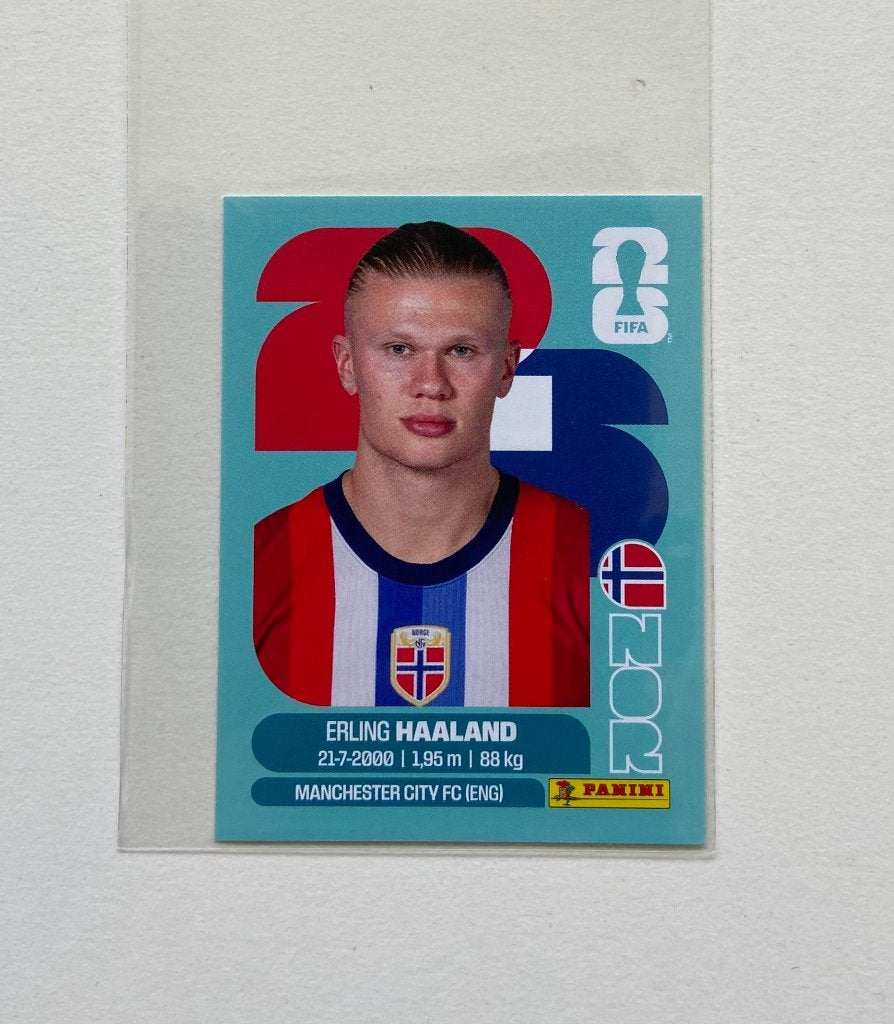 Panini WK 2026 - Haaland, Ophalen of Verzenden, Nieuw, Sticker