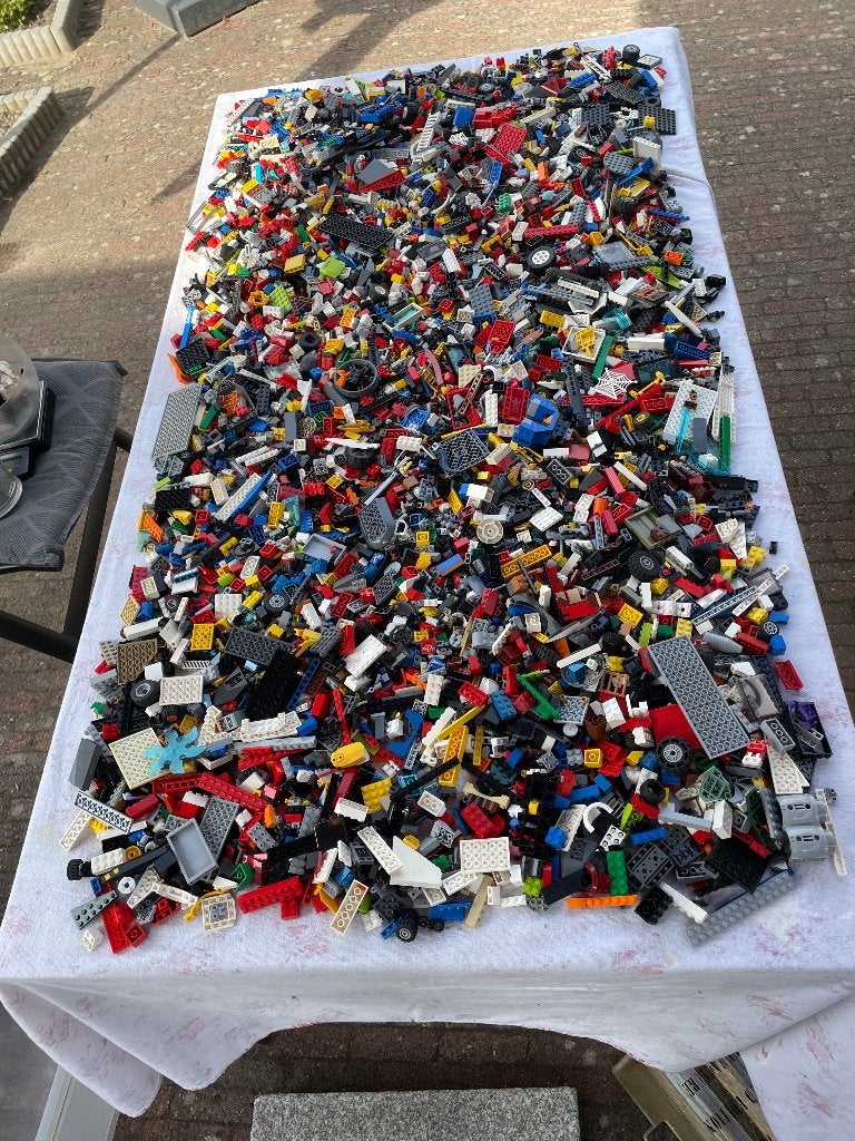 Foto 2 van Grote partij lego, 8,5 kilo / kg