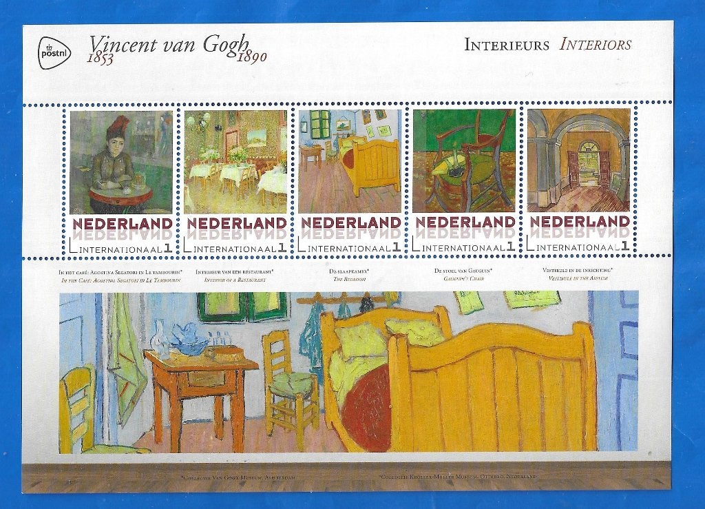 NVPH 3197 E2 Vincent Van Gogh - Interieurs (Int) 2015, Verzenden, Na 1940, Postfris