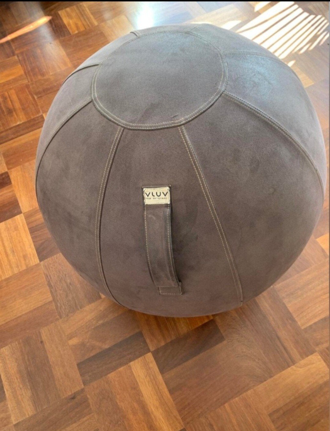 VLUV ergonomische zitbal 70 cm, Ophalen, Grijs, Eén