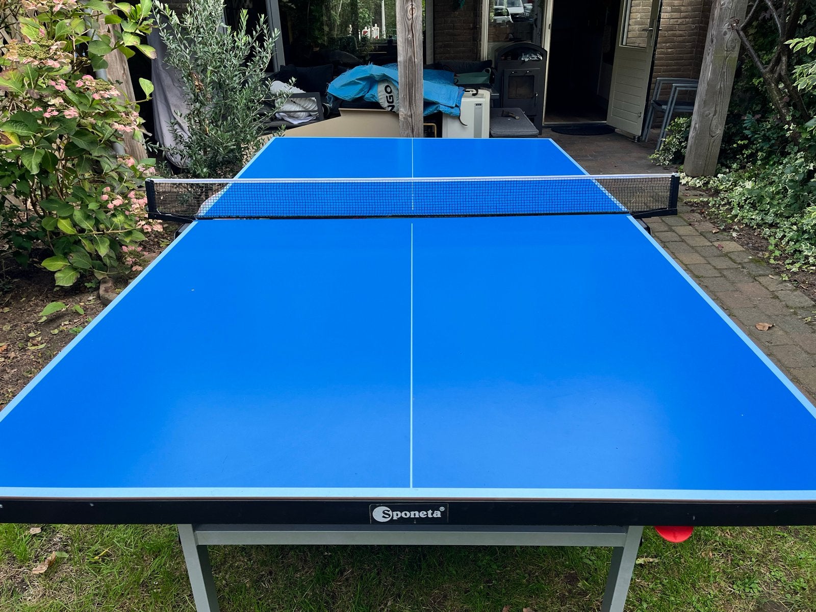 Sponeta S 5-73 e Tafeltennistafel - Outdoor & Inklapbaar, Ophalen, Zo goed als nieuw, Tafel Outdoor, Inklapbaar