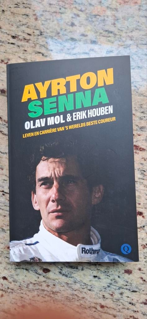 Erik Houben - Ayrton Senna, Erik Houben; Olav Mol, Ophalen of Verzenden, Zo goed als nieuw, Balsport