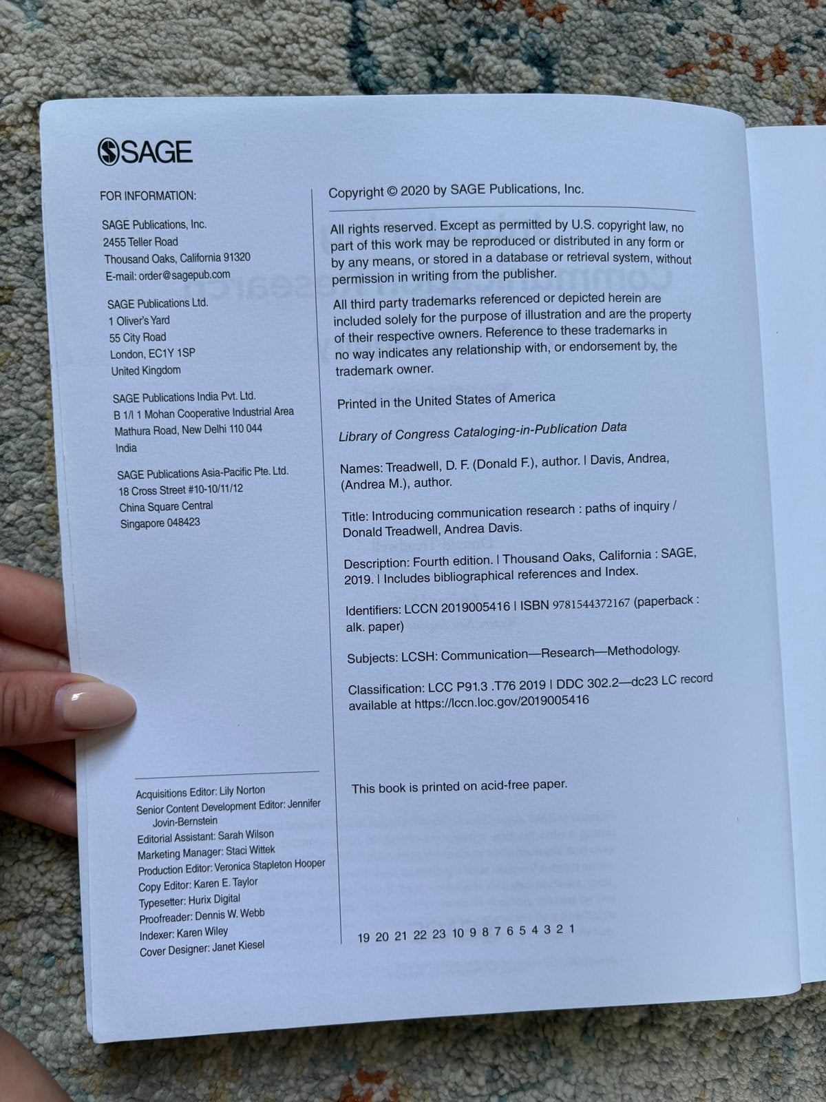 Introducing Communication Research: Paths of Inquiry (4e), Boeken, Studieboeken en Cursussen, Ophalen of Verzenden, Gamma, Nieuw