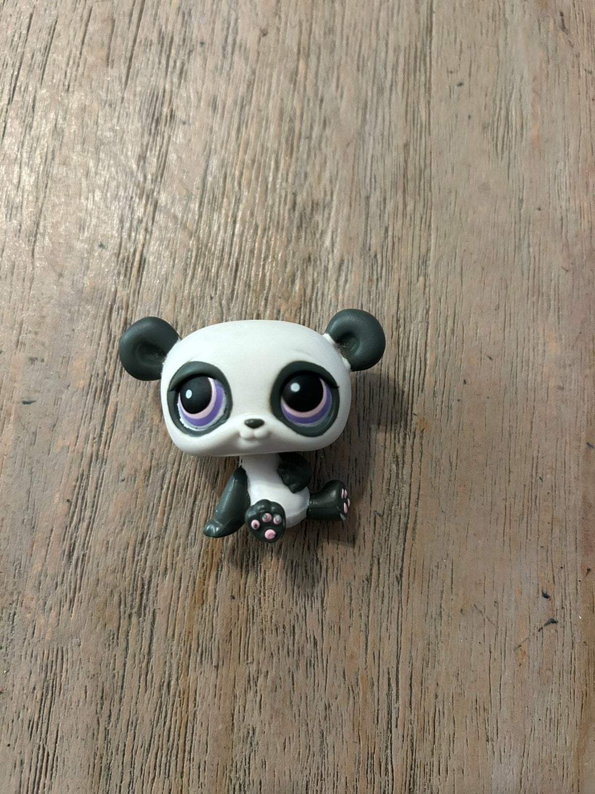 LPS Panda pink/purple eyes, Ophalen of Verzenden, Gebruikt