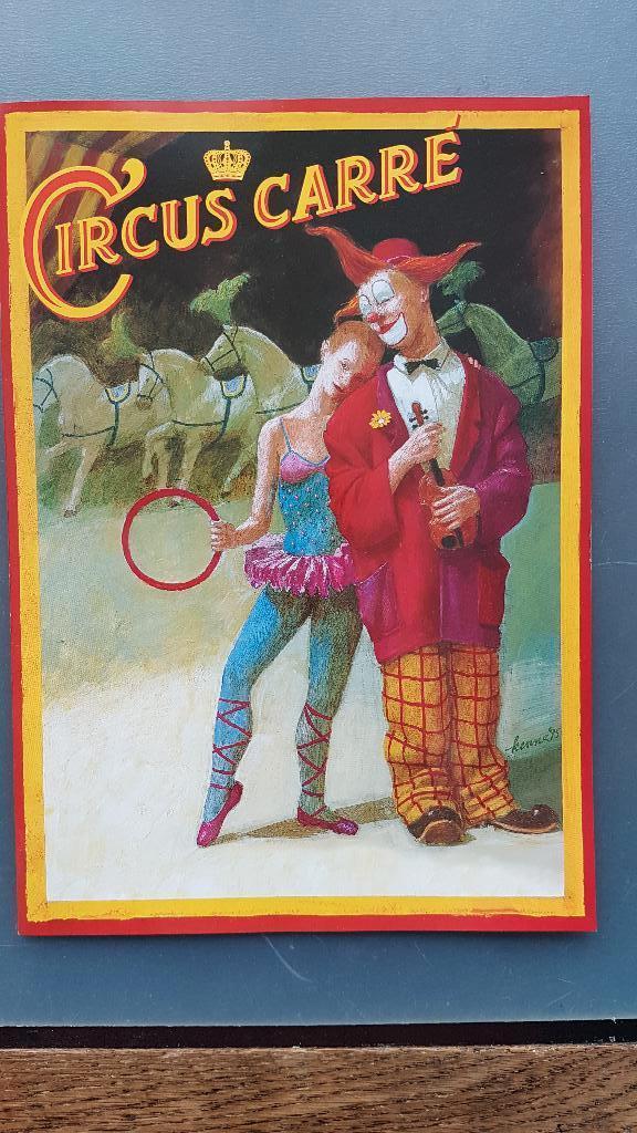 Circus/ programmaboek Circus Carré, zomertournee 1995., Verzamelen, Overige Verzamelen, Ophalen of Verzenden, Zo goed als nieuw
