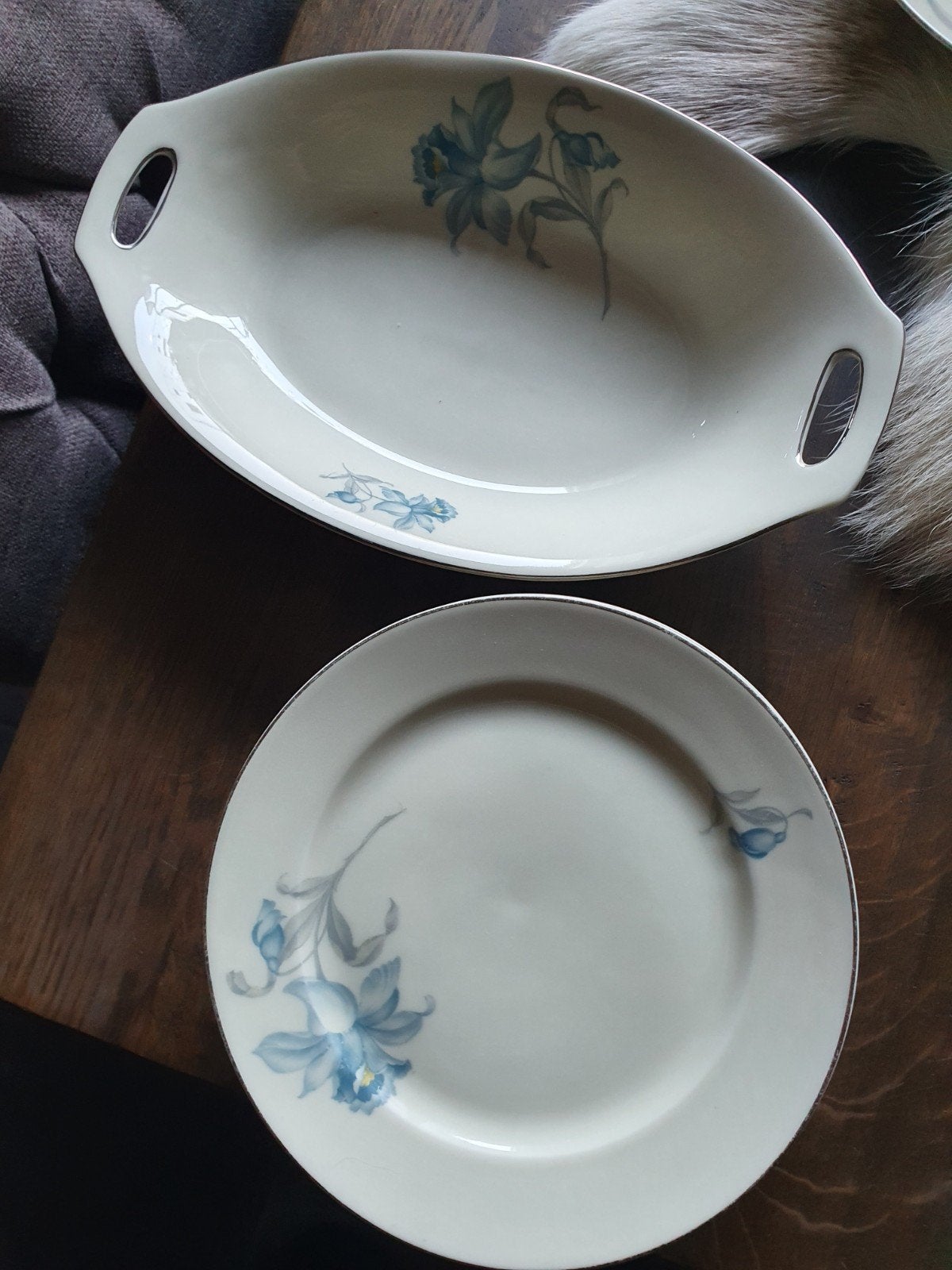 Vintage KPM Royal Ivory en Thomas Ivory schalen, Antiek en Kunst, Ophalen