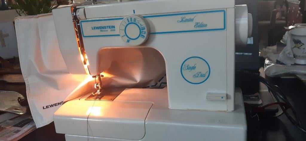 hele fijne Lewenstein Melson 3106 de nijvere Naaimachine, Ophalen of Verzenden, Gebruikt, Naaimachine, Lewenstein