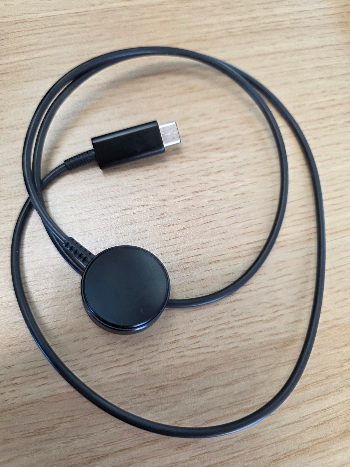 Originele Samsung Watch 8 Oplader USB-C, Ophalen of Verzenden, Zo goed als nieuw, Zwart, Android