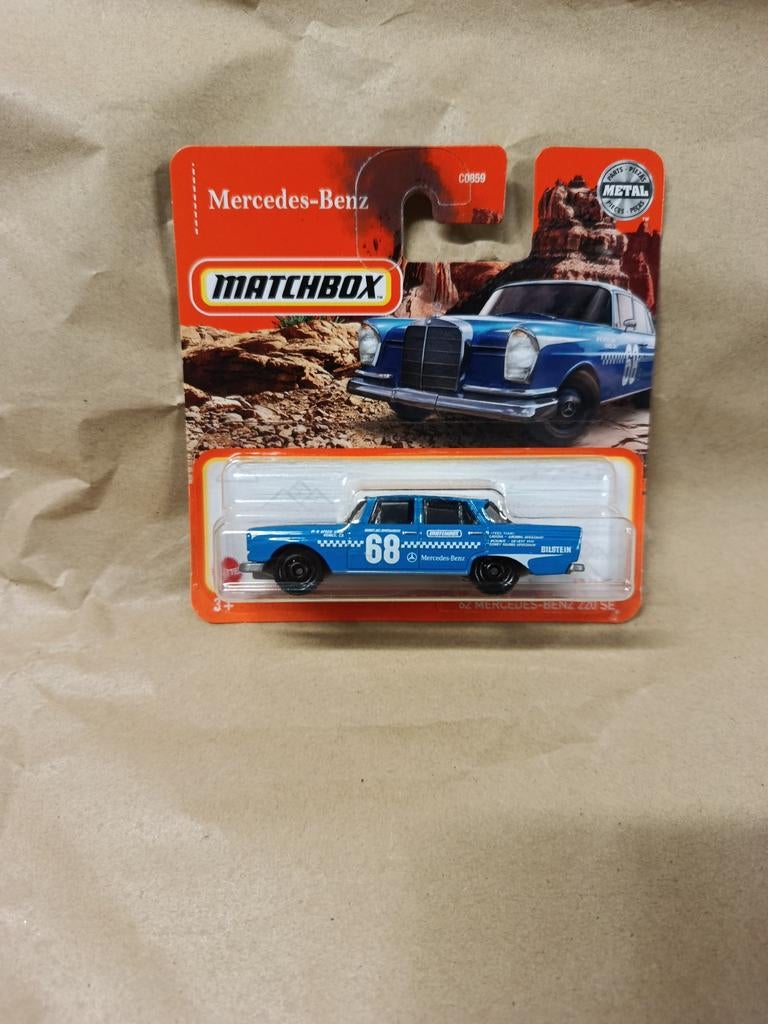 Matchbox Mercedes Benz 220 se 1962, Ophalen of Verzenden, Nieuw, Auto