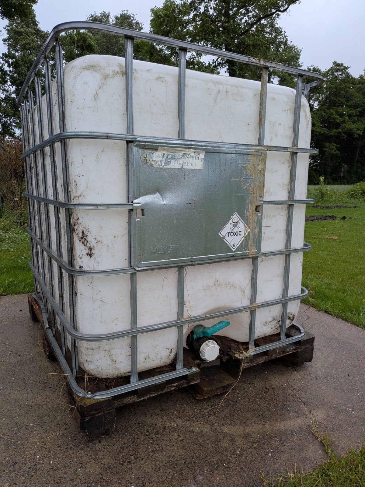 IBC vat, Ophalen of Verzenden