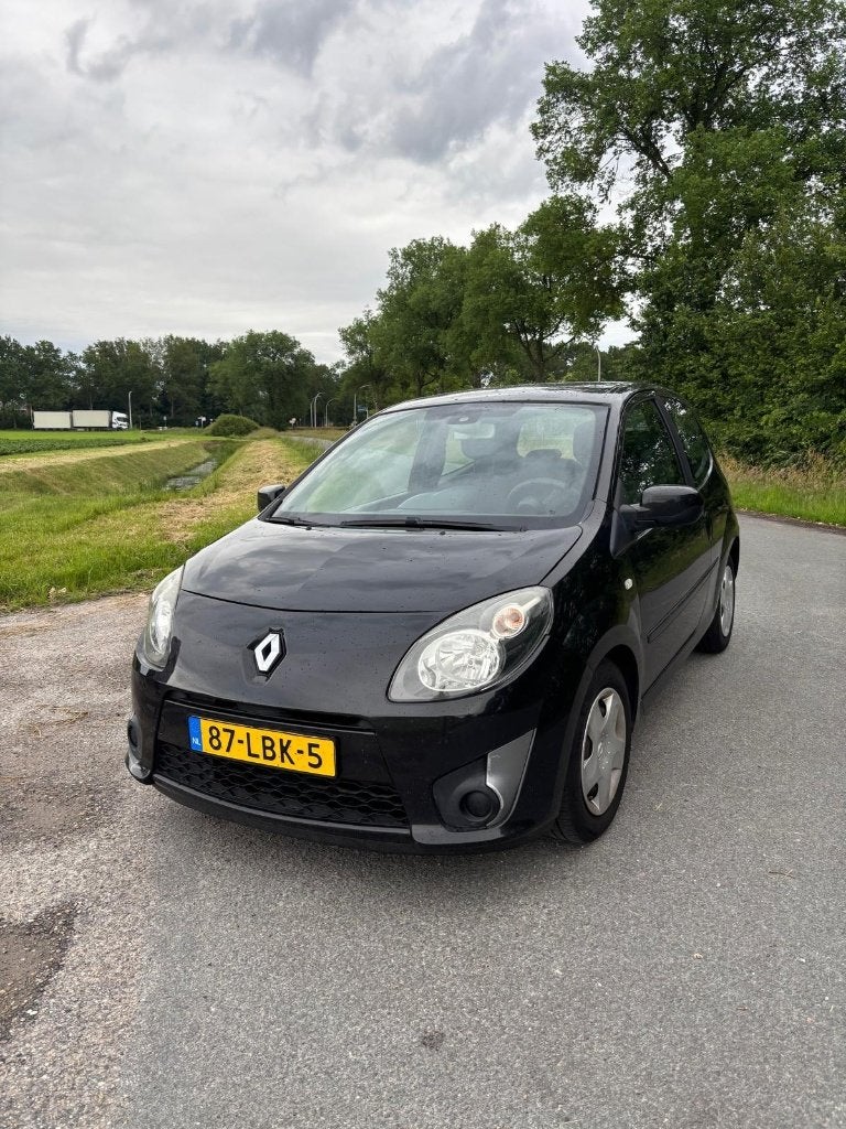 Renault Twingo 1.2 16V 2010 Zwart, Auto's, 839 kg, Metallic lak, Zwart, 4 cilinders
