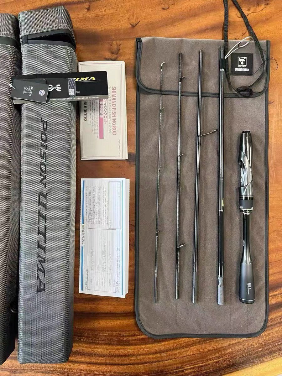 shimano poison ultima 266L 100% new, Ophalen of Verzenden, Nieuw, Complete set