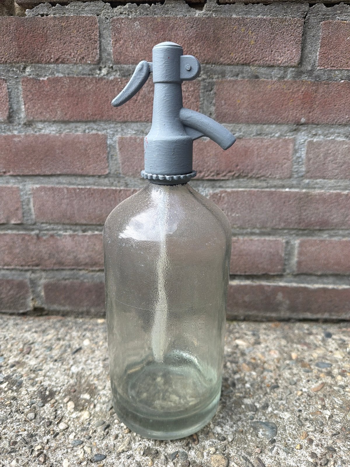Vintage Sifonsoda fles - Glazen Soda Sifon, Antiek en Kunst, Ophalen