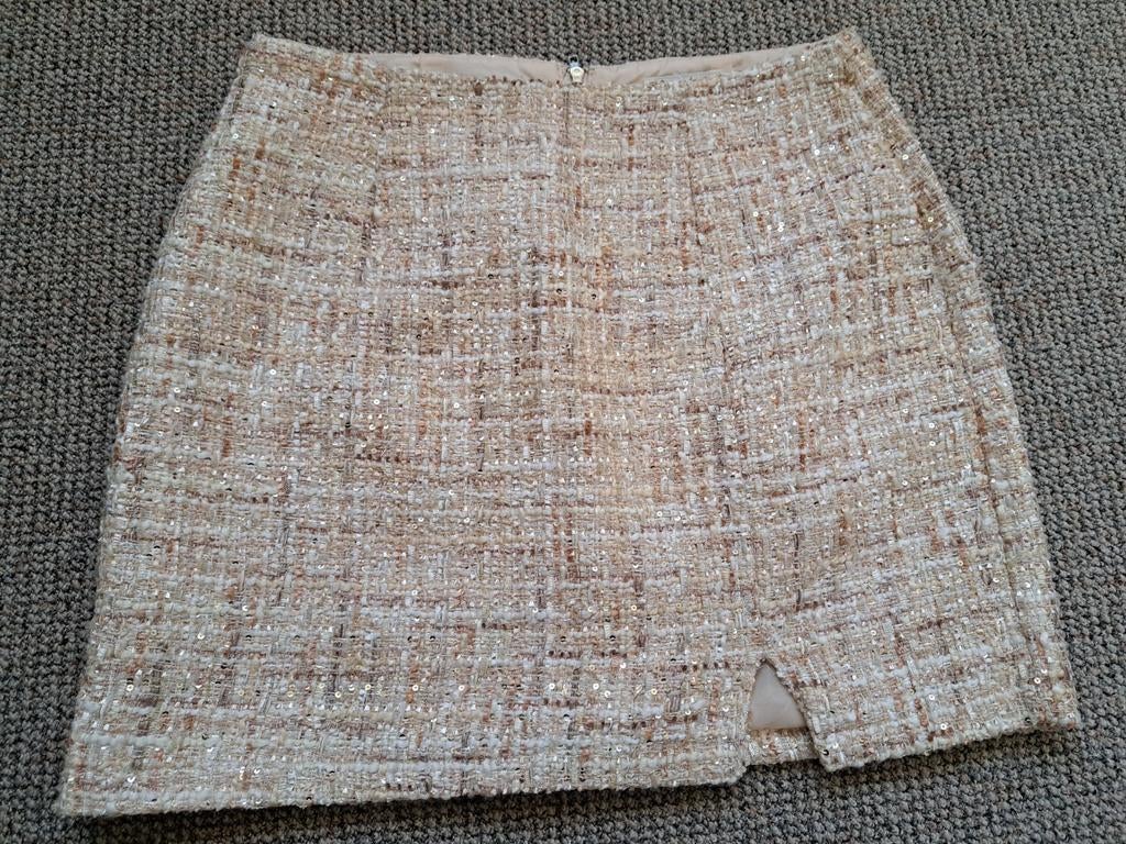 Nieuw rokje van CottonClub maat XS, Beige, Nieuw, Ophalen of Verzenden, Boven de knie