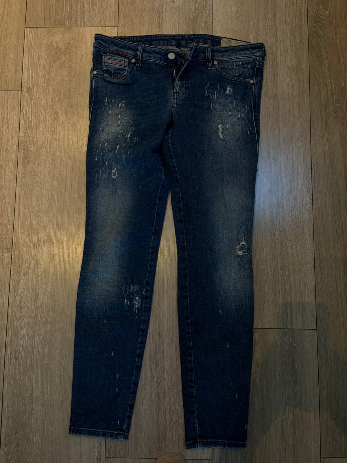 Diesel spijkerbroek maat 29/30, Ophalen of Verzenden, Zo goed als nieuw, Blauw, W30 - W32 (confectie 38/40)