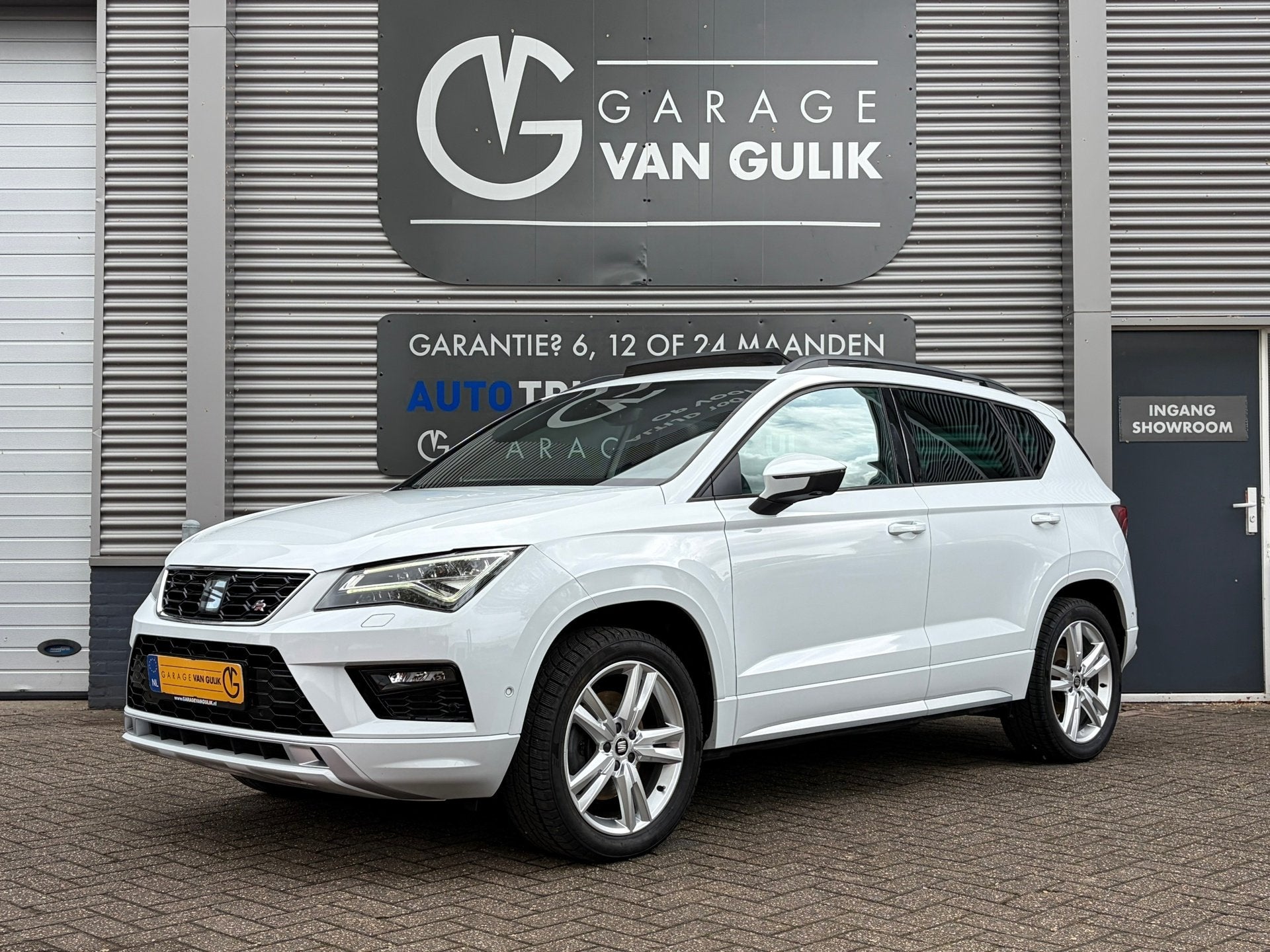 SEAT Ateca 2.0 EcoTSI FR 4DRIVE 190PK Automaat,Trekhaak,Pano, Auto's, Seat, Automaat, Dealer onderhouden, Gebruikt, Ateca