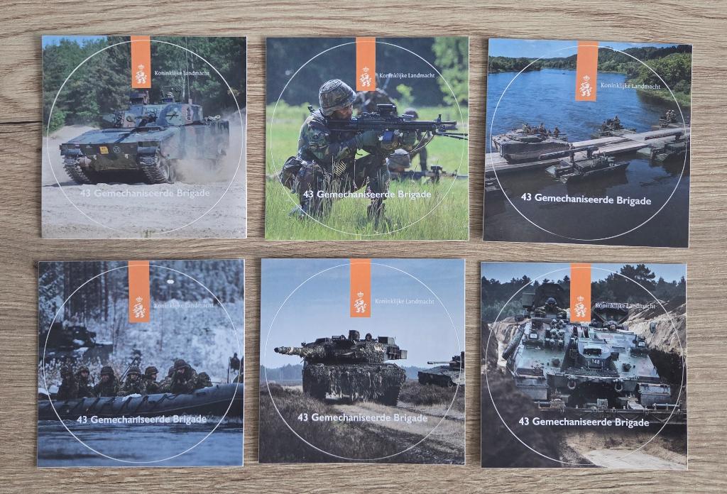 stickers Defensie/Landmacht 23, Ophalen of Verzenden, Zo goed als nieuw