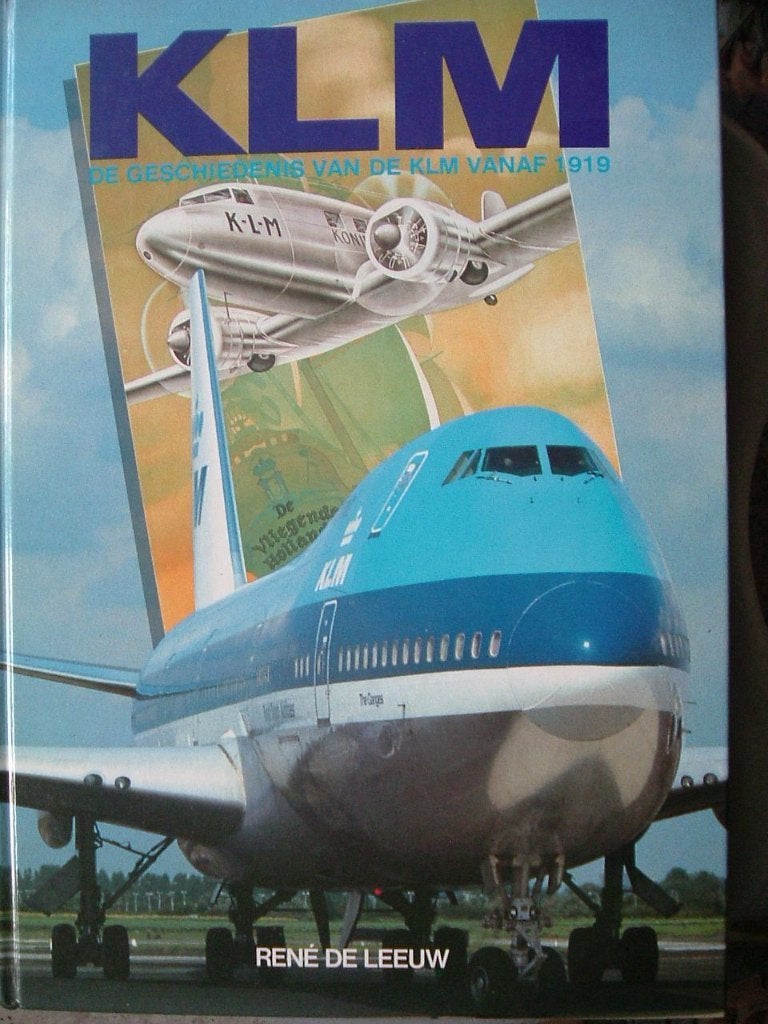De geschiedenis van de KLM vanaf 1919., Verzamelen, Ophalen of Verzenden, Gebruikt, Boek of Tijdschrift