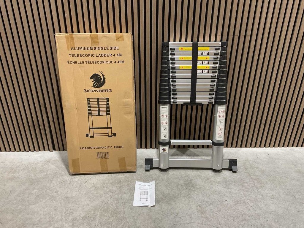 NürnBerg Telescoopladder 4.4M Aluminium twee modellen‼️