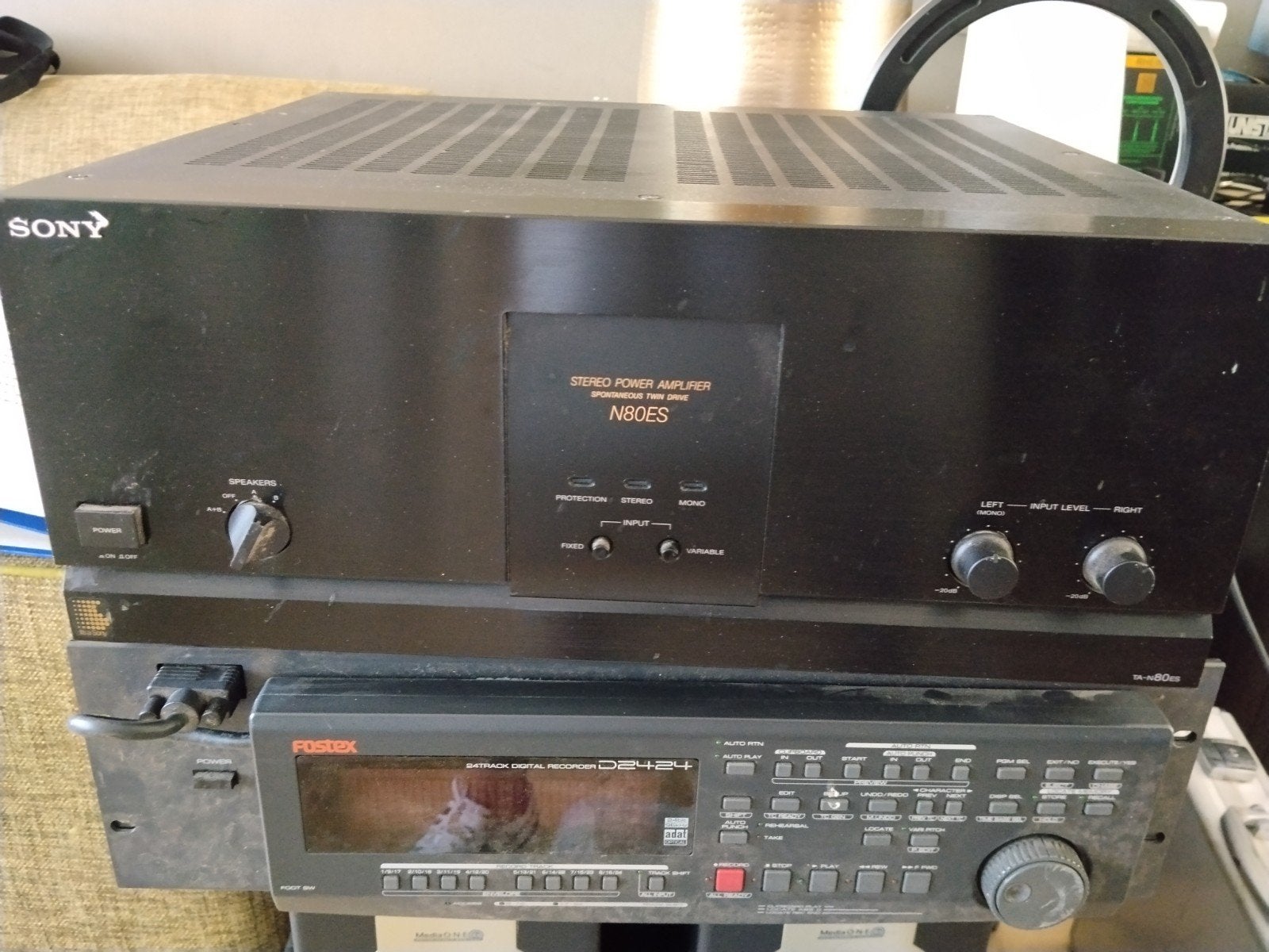 Sony N80ES Eindversterker - Krachtig en Betrouwbaar, Audio, Tv en Foto, Versterkers en Receivers, Ophalen of Verzenden