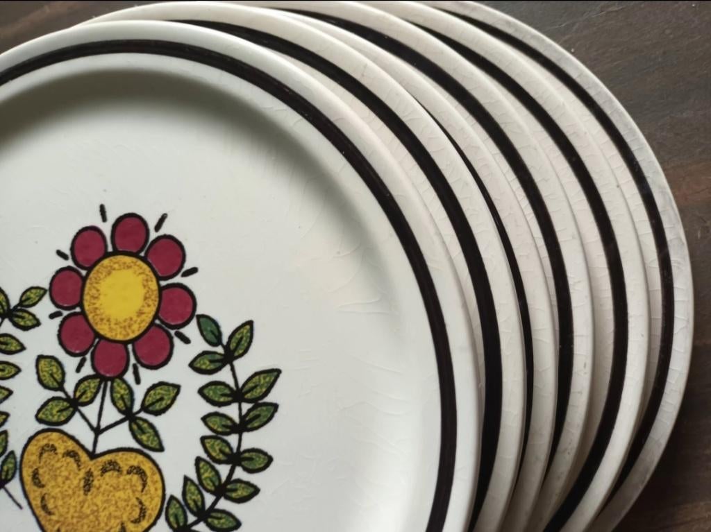 Vintage servies Churchill, Staffel, Ophalen of Verzenden