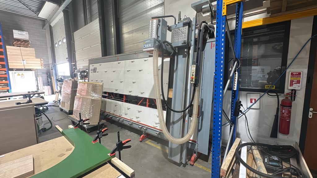 Elcon 185 RSXL Platenzaag - 380V, Zakelijke goederen, Machines en Bouw | Houtbewerking, Ophalen of Verzenden