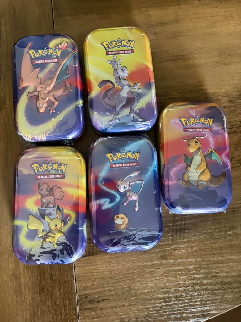 Pokémon Kanto Power Mini Tins Complete Set, Ophalen, Nieuw, Overige typen