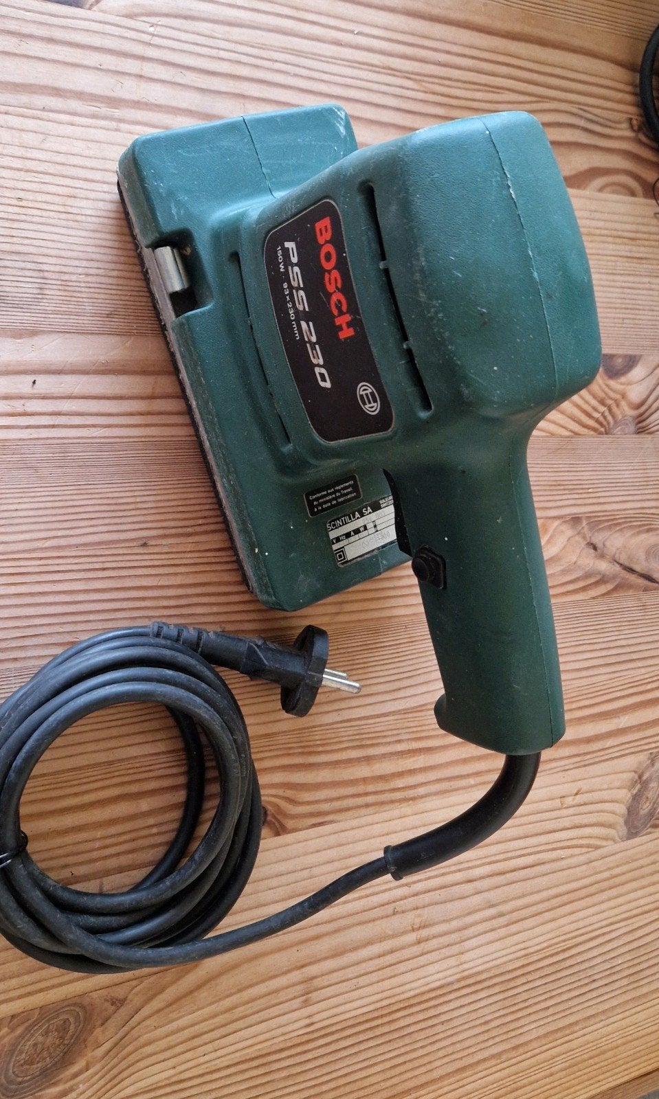 Bosch PSS 230 Vlakschuurmachine - Gebruikt, Ophalen, Gebruikt, Vlakschuurmachine