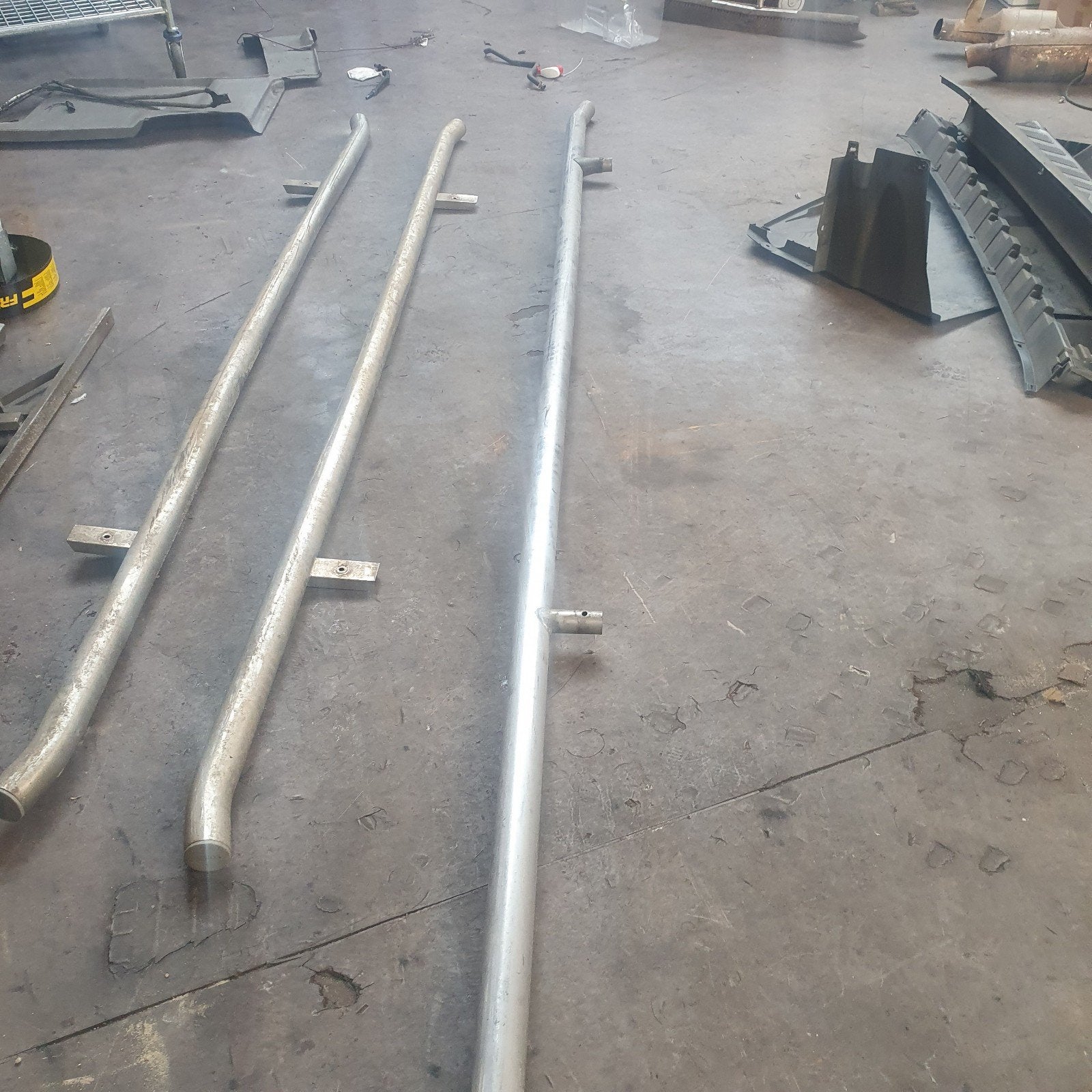 3x rvs sidebar sprinter crafter, Ophalen, Gebruikt