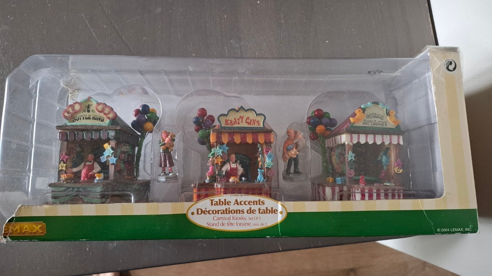 Lemax Carnival kiosk set of 5 kermis carnival retired, Ophalen of Verzenden