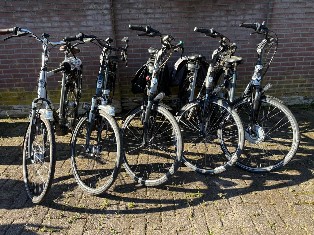 5x e-bike opknappers. Gazelle en Sparta, Fietsen en Brommers, Elektrische fietsen, Ophalen, Gebruikt, Gazelle
