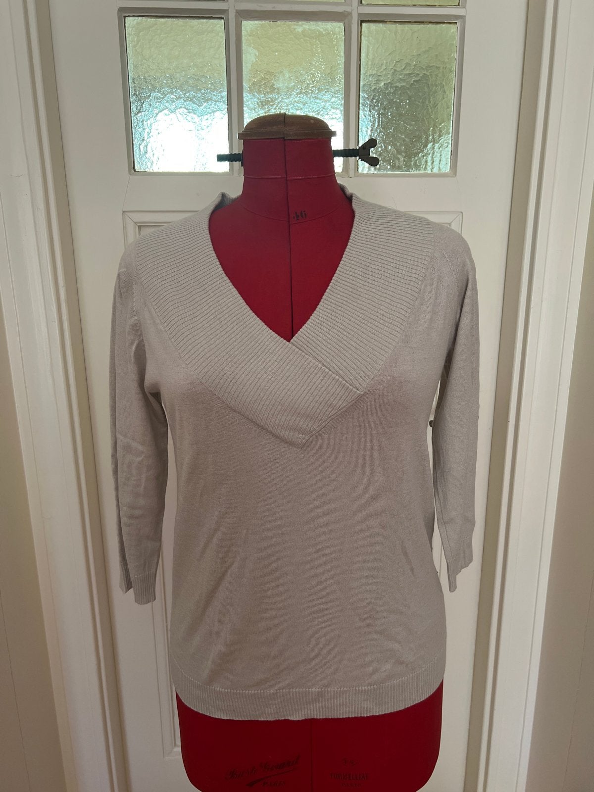 MaxMara Cashmere Zijde Trui - Maat XL, Ophalen of Verzenden, Nieuw, Maat 42/44 (L), Beige